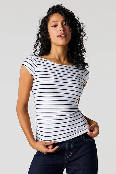 Boat Neck T-Shirt