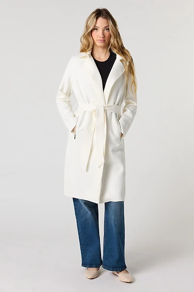 Trench en similisuède