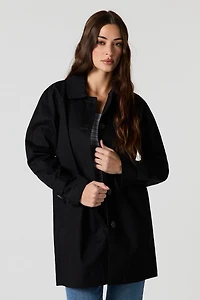 Midi Button Front Jacket
