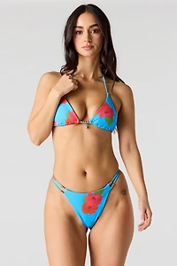 Beaded Thong Bikini Bottom