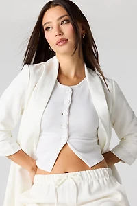 Veste boutonnée en tricot