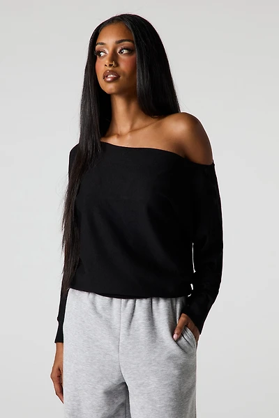 Off Shoulder Sweater