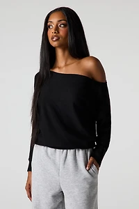 Off Shoulder Sweater