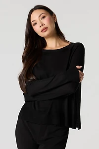 Long Sleeve Knit Top