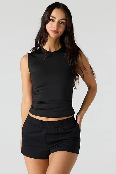 Active Cap Sleeve Top