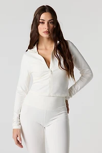 Blouson Active court avec fermeture à glissière