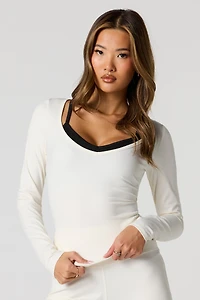 Active Layered Long Sleeve Top