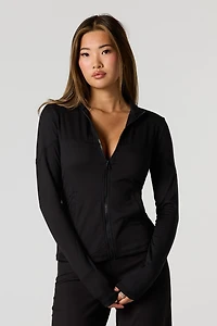 Active Smooth Zip-Up Jacket