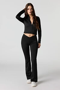 Active Foldover Waist Flare Pant