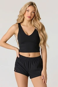 Active Zipper Pocket Short