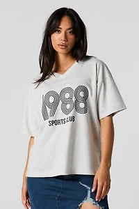 1988 HD Print V-Neck T-Shirt