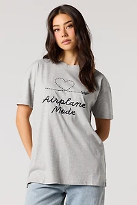 Embroidered Oversized T-Shirt