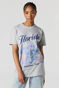 Florida Puff Print Oversized T-Shirt