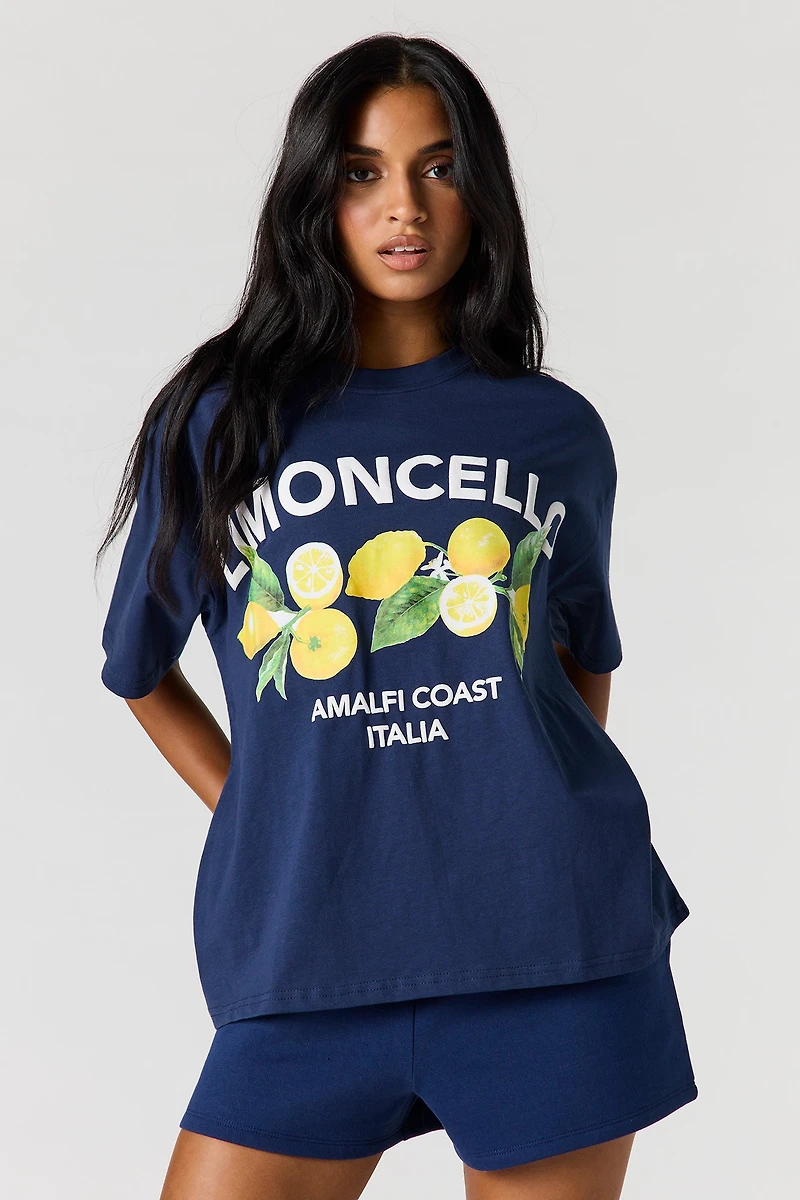 Limoncello Puff Print T-Shirt