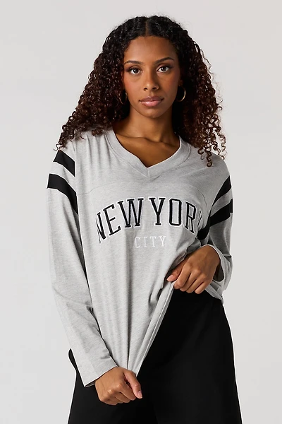 Destination Embroidered Long Sleeve Jersey