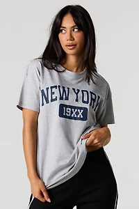 New York HD Print Graphic T-Shirt
