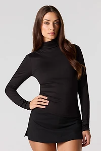 Long Sleeve Turtleneck Top