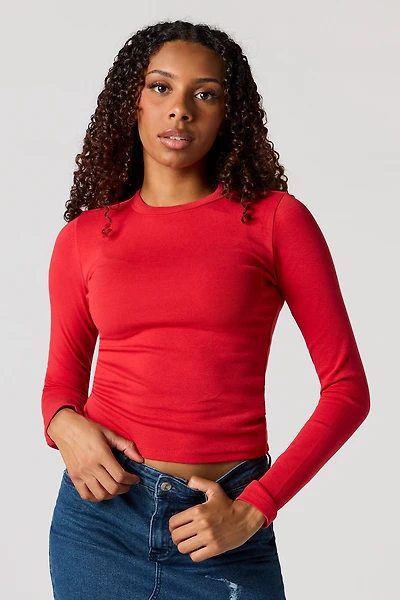 Long Sleeve Crewneck Top