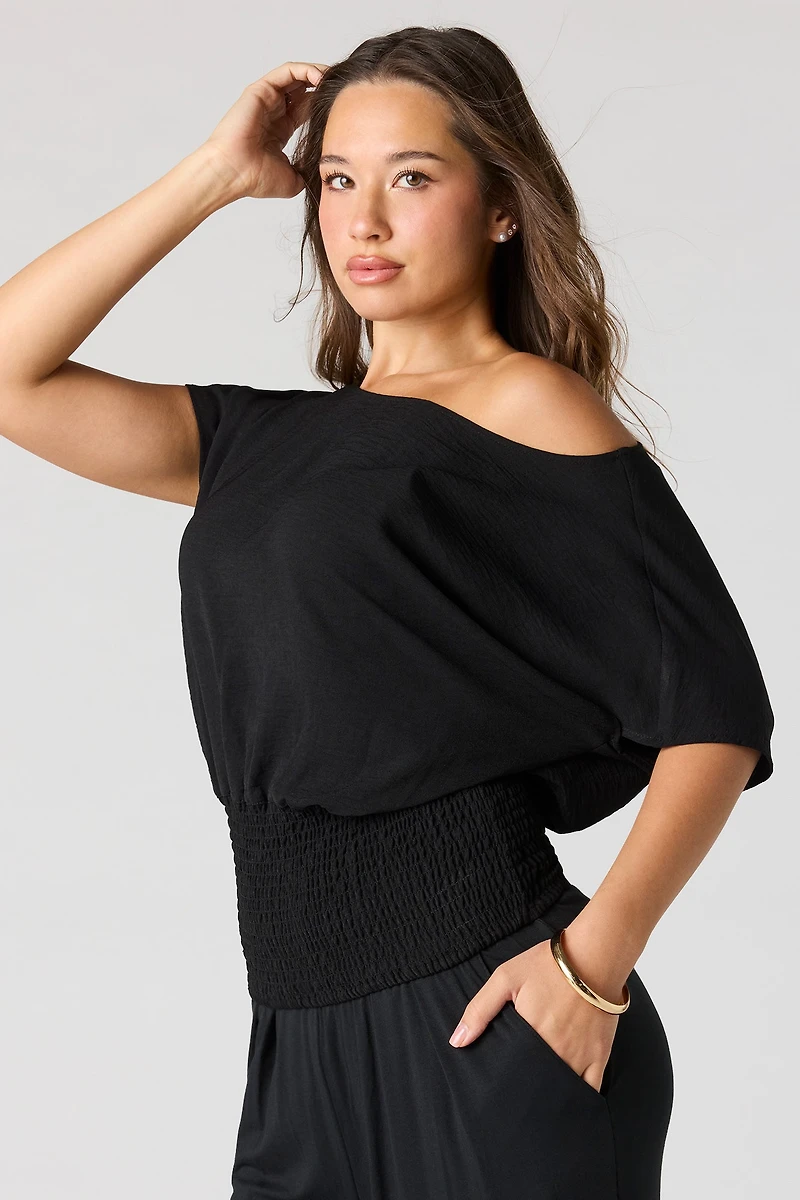 Cinched Waist Top