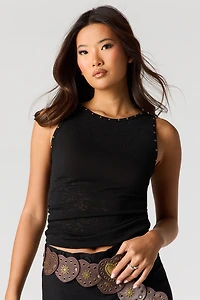 Studded Cinched Side Tank