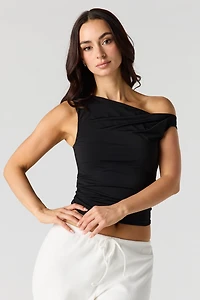 Ruched Twist Strap Tank
