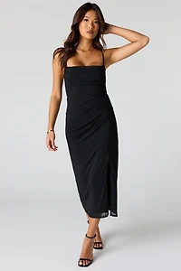Mesh Midi Dress