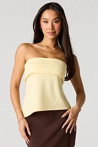 Foldover Tube Top