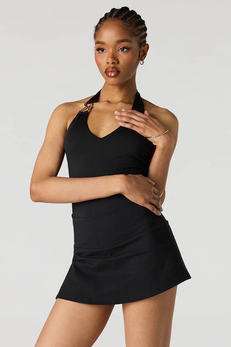 Contour Halter Bodysuit