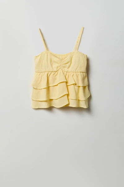 Girls Ruffle Tank