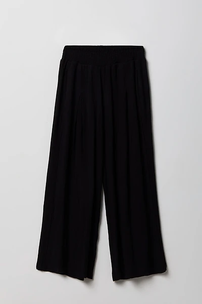 Girls Smocked Palazzo Pant