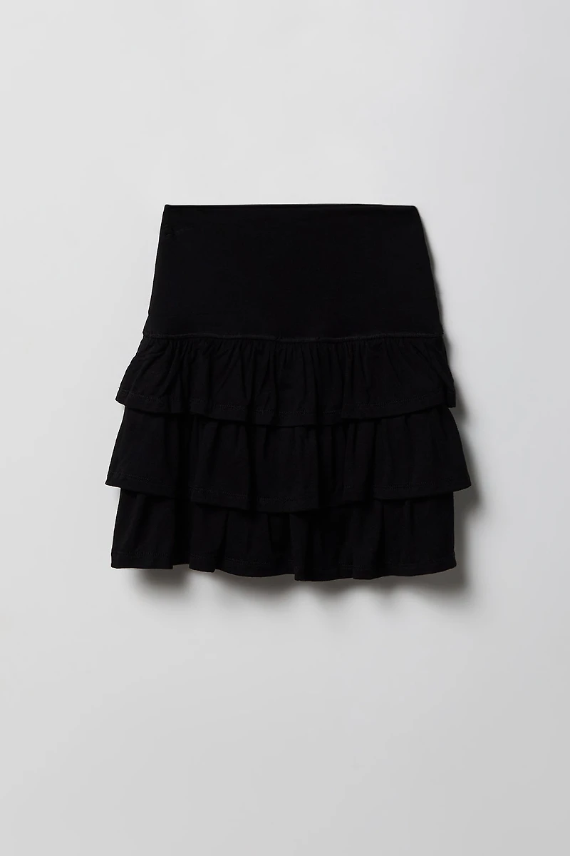 Girls Tiered Skirt