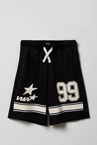 Boys Graphic Fleece Short