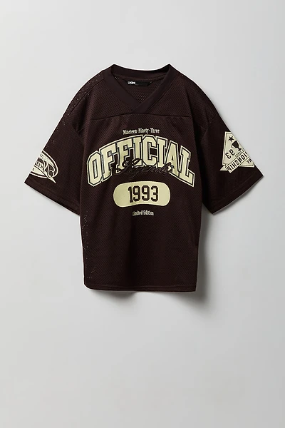 Boys Mesh Football Jersey