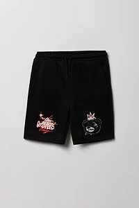 Boys Graphic Fleece Short