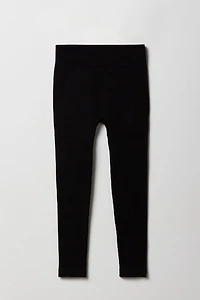 Girls Ribbed Seamless Legging