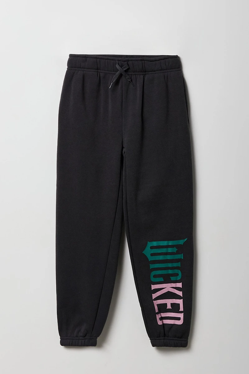 Girls Wicked Graphic Fleece Jogger
