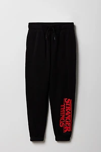 Jogger en molleton à imprimé Stranger Things pour fille