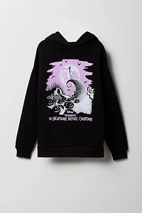 Girls The Nightmare Before Christmas Graphic Fleece Hoodie