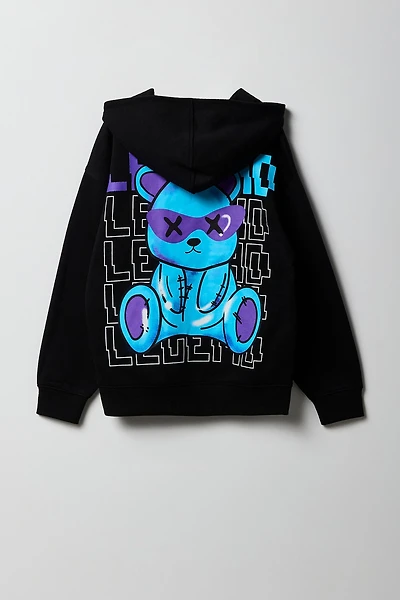 Kids Graphic Fleece Hoodie