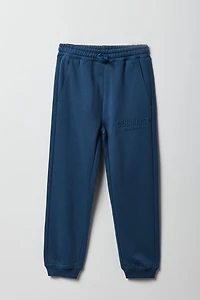 Boys Embossed Fleece Sweatpant