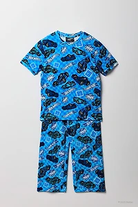 Hot Wheels™ Kids Printed T-Shirt & Plush Pant Set