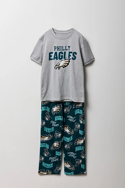 Kids Philadelphia Eagles T-Shirt & Pant Pajama Set