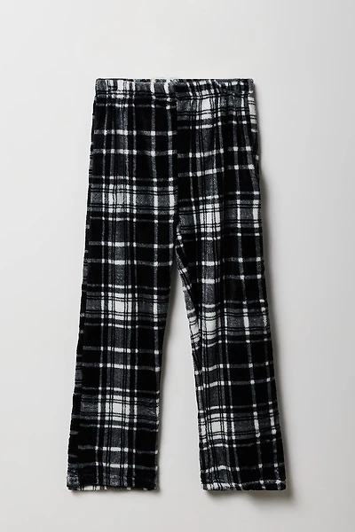 Kids Printed Plush Pajama Pant