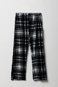 Kids Printed Plush Pajama Pant