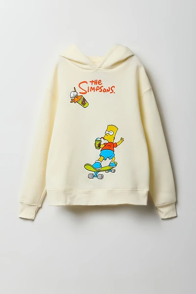Kids The Simpsons Graphic Fleece Hoodie