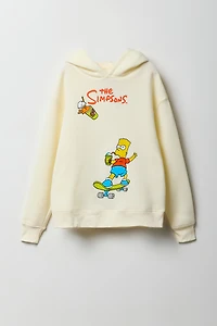 Kids The Simpsons Graphic Fleece Hoodie