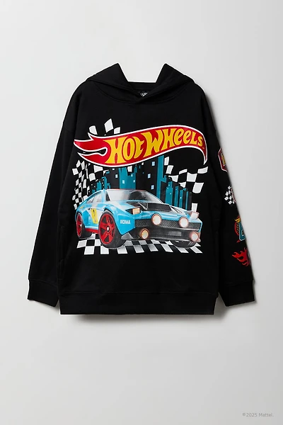 Hot Wheels™ Boys HD Print Fleece Hoodie