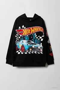 Hot Wheels™ Boys HD Print Fleece Hoodie