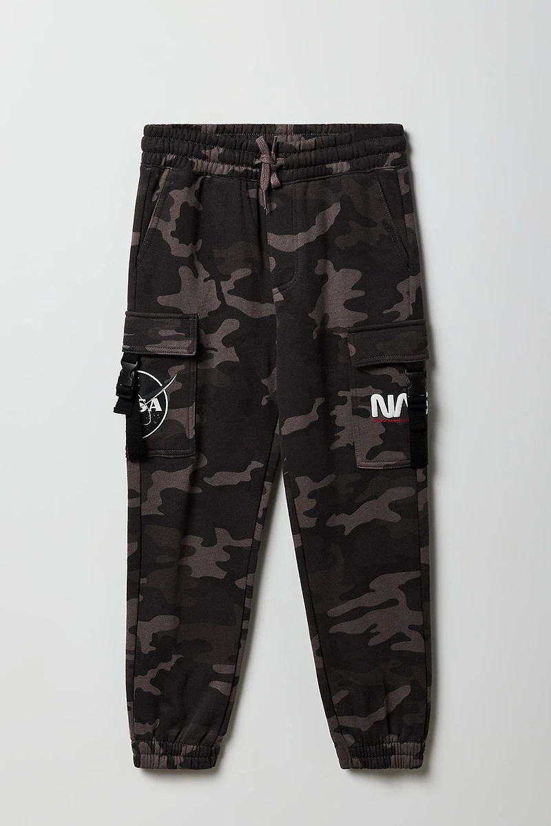 Kids NASA Camo Cargo Jogger