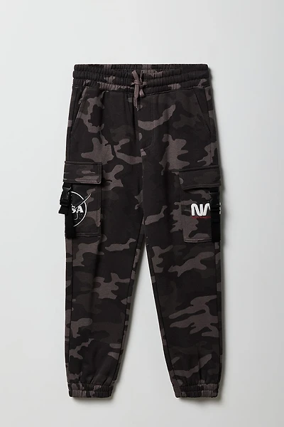 Kids NASA Camo Cargo Jogger